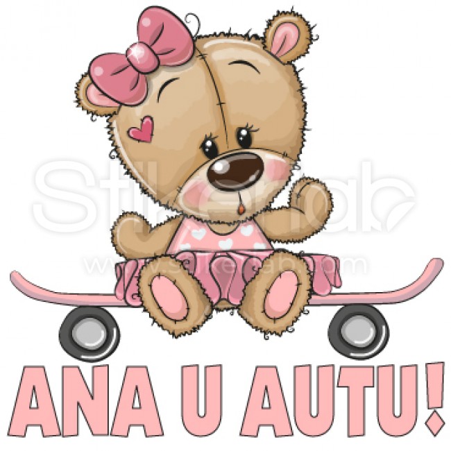 Nalepnica Beba u autu